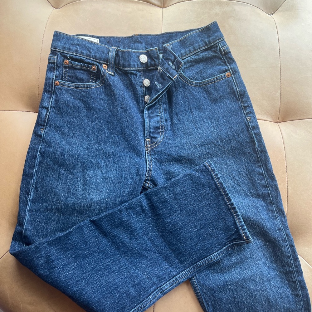 Gap cheeky straight high rise jeans size 4 short